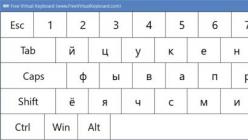 Как открыть клавиатуру программы телефон windows 10